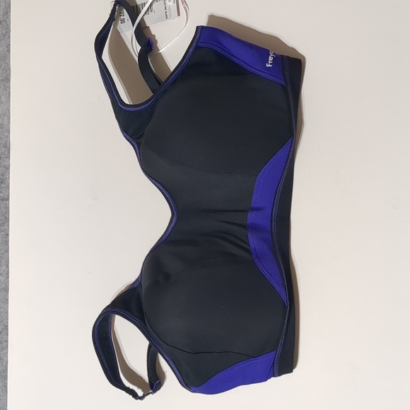 Freya Active Black and purple Sports Bra 34E - Picture 3 of 11